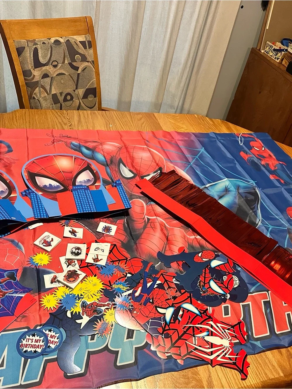Spiderman themed party